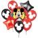 A set of balloons "Mickey Mouse"
