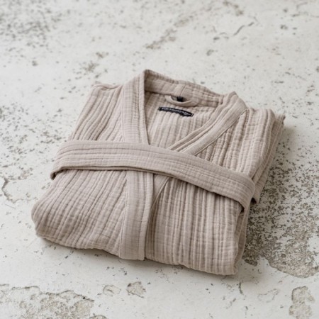 Shifu robe, size m, beige color-3