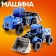 Robot "Special Bottom. Loader ", transforms, gathers in 1 large of 7 robots