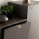 Handle cappio, m/o 32 mm, with a pattern, matte gold color
