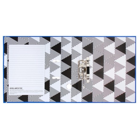 PAPKA-registrar A4 75mm Calligrata laminated, jeans blue-5