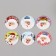 New Year Stick Paper "Grandfather Frost" d = 2.5 cm 252 pcs in roll