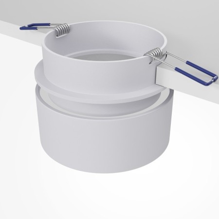 The built-in lamp Technical DL062-GU10-W, GU10, 1x10 W, 80x80x61 mm, white-5