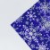 Film packaging holography "Snowflakes", 100 x 70 cm, New Year
