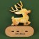 New Year's desktop decor "Deer" 6.9 x 4.3 x 13.7 cm