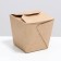 Box for noodles "Wok" team, craft, 9 x 9 x 9 cm