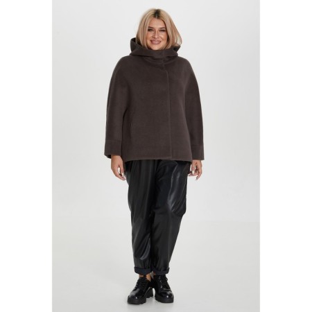 Women's jacket, size 62, brown color-2