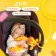 Slice Soft “Crispy Giraffe” suspension, rattle, teething, rustling, crumbs