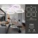 LED ceiling LED with Ambrella Light, Original, FA4501, 4XLED, 75 W, 5625LUM, 3000-6400K, white color, white