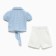 Kit for girls, blue color, height 98 cm