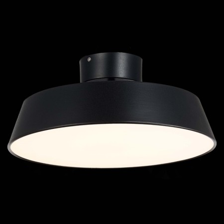 Ceiling EVOLUCE lamp. Sle600242-01. VIGO. 1x30 W, LED, 3000K, 2486 LM, 40x40x13 cm, black color-1