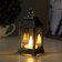 Nightlight "Light Small" LED from batteries 3xlr44 black-silver 6x6x13 cm