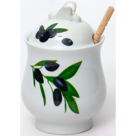A jar for honey with a spoon GUTERWAHL PARTY TIME "Oliva"