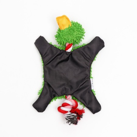 Textile toy "Cosmatian duck", 32 x 19 cm, green-2