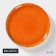 Porcelain dining plate Magistro "Cerera", d = 20 cm, orange color