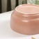 Ceramic “Cream” salad bowl, 1.2 l, d = 17.3 cm, pink color