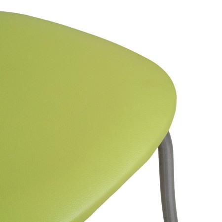 Vienna 2 chair, silver metallic/olive-1