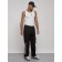 Sports male pants, size 48, black color
