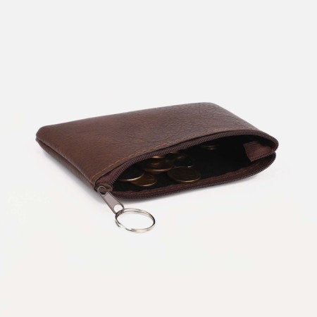 Women's wallet with lightning, brown color-2