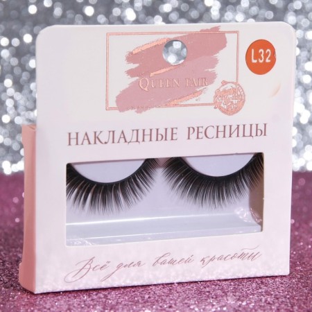 Eyelashes overhead "tenderness in the gaze", without glue, black color-4
