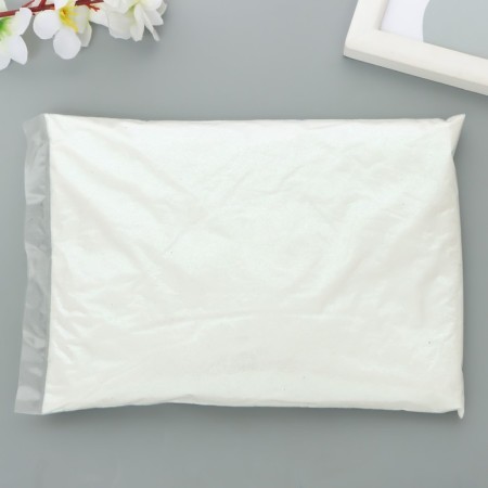 Glitter glitter decorative, dry 500 gr, white