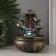 Ganesh desktop fountain "Ganesha with 5 bowls" 22.5x16x16 cm