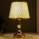 Table lamp 16227/1GD E27 40W gold 21x21x34.5 cm Risalux