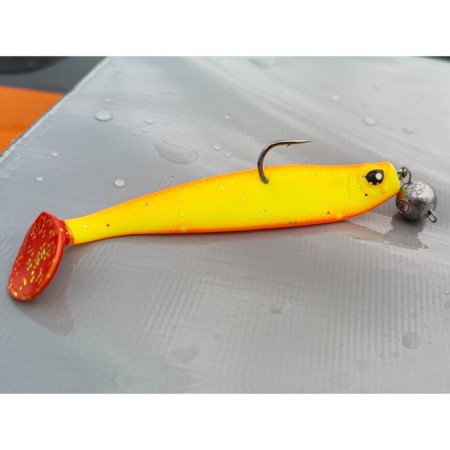 Vibro -highs LJ 3D Series Red Tail Shad 5.0in (12.50)/PG03 3pcs.-3