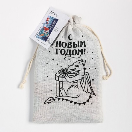 Set in the bag Ethel "Festive Dragon": a towel 40x73 cm, baking molds - 3 sh-6