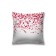 Decorative pillowcase "Rain of hearts", at lightning, size 45x45 cm