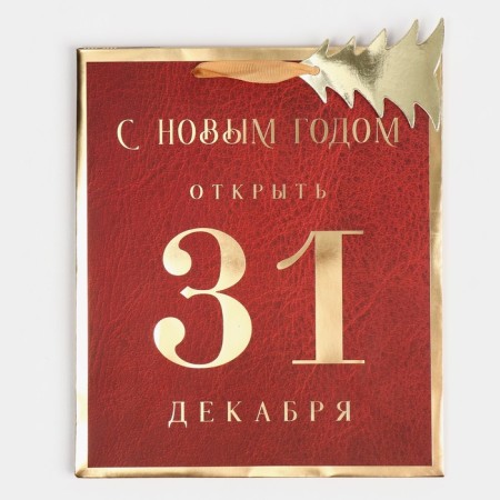 Laminated vertical package Happy New Year, 21.5 x 25 x 10 cm, New Year-4