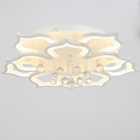 Economic chandelier with PDU 78055 80W LED 3000-6500K white 75x75x21 cm