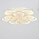 Economic chandelier with PDU 78055 80W LED 3000-6500K white 75x75x21 cm