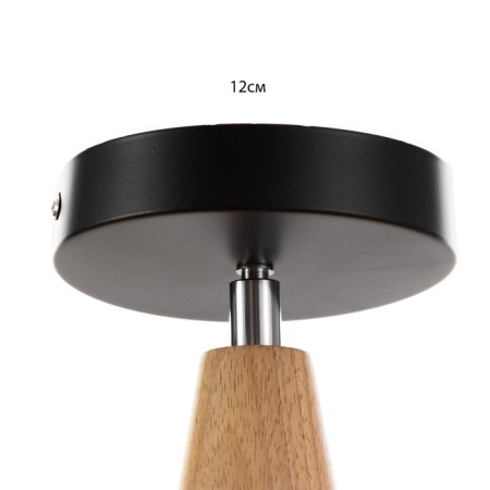 Spot "Vardi" E27 40W black 15x15x22 cm-4