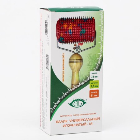 The Blaupko applicator, universal roller, needle step 3.5 mm, d = 51 mm, sh = 72 mm-1