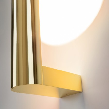 Bra Maytoni Mod288WL-L5G3K, LED, 6 W, 102x45x350 mm, 600 lm, 3000k, gold-8