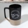 Ceramic mug “Strive higher”, 500 ml, black color