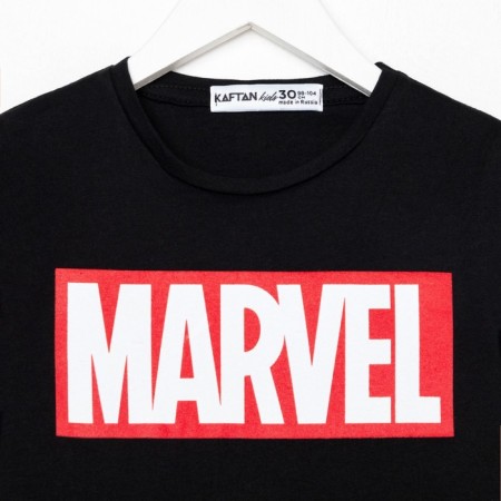 Marvel long sleeve T-shirt, height 110-116, black-6