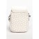 Cross-Body Bag, eco-leather, Ludor white, 12x5x19 cm