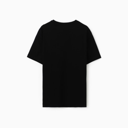 T-shirt female, black color, size One size (42-46)-4