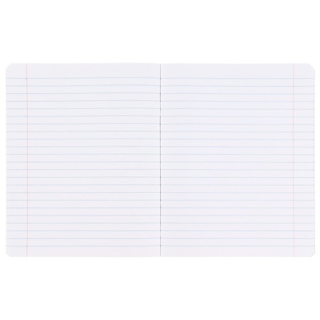 Notebook in a ruler of 12 sheets, 5 types of mix, cover coated cardboard, cold heart-1