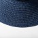 Hat with a bow Minaku dark blue color, rr 56-58