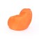 Maxi-Maxi chair, diameter 100 cm, height 150 cm, orange color