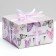 Capcake box, confectionery packaging, 4 cells “The most tender and beautiful”, 16 x 16 x 10 cm