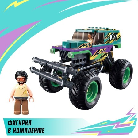 Designer SUV "Bigfoot" Sluban Mechano, Inertia, 252 details, 6+-3