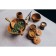 Banks for spices "Salt, pepper" 17x7x6 cm, tick tree