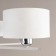 Suspended chandelier Citilux "Tilda" CL469150, 64x64x30 cm, 5x75W, E27, white color