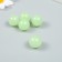 Beads for creativity plastic "phosphorus balls" set 20 grams d = 2 cm