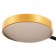 Chandelier 1851/7 LED 72W 3000-6000K black and gold 79x77x43 cm Bayerlux