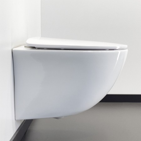 Comforty 107 seat for toilet, Duroplast SoftClose is thin, quickly-1